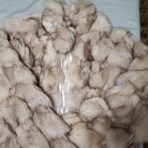 Genuine fur coat